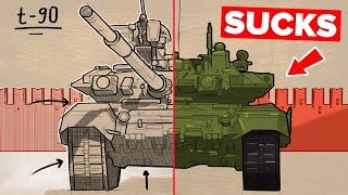 Why Russian T90 Tank Absolutely SUCKS [upl. by Hairom]