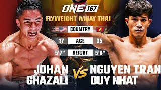 Johan Ghazali vs Nguyen Tran Duy Nhat  Muay Thai Full Fight [upl. by Froehlich90]