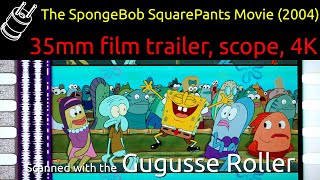 The SpongeBob SquarePants Movie 2004 35mm film trailer scope 4K [upl. by Flemming810]