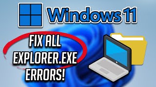 How to Fix All ExplorerExe Errors in Windows 11 Tutorial [upl. by Noryb587]