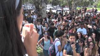 Estudiante Alicia Petru Gerena se dirige al estudiantado en lucha UPR [upl. by Antrim805]