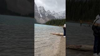 Lake Moraine morainelake shortsvideo [upl. by Erdnuaed]