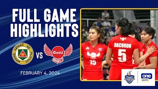 Petro Gazz vs Philippine Army highlights  PNVF Champions League  Feb 4 2024 [upl. by Calie]