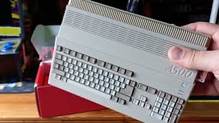 Amiga 500 Mini Rétrogames  AGS 251 Présentation amp Test Salut Les Rétros [upl. by Tingley609]