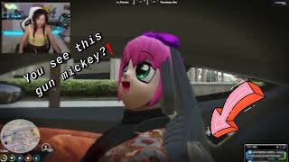 Jolie Paul Poki acts too much like her brother Jean Paul xQc Nopixel Gta5 RP [upl. by Inama]