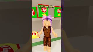 MARKETÇİ FAKİR KIZA YARDIM EDİYOR roblox brookavenrp viralvideos trend shortvideos [upl. by Eisenstark]