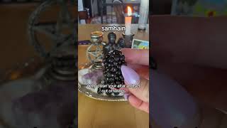 how to celebrate samhain samhain witchtok pagan celtic [upl. by Clementas234]