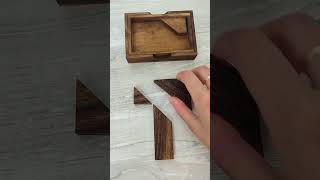 T Puzzle  Wooden Game  Creativity  100 Shapes  Tangram Brain teaser  Logica Giochi [upl. by Ciaphus]