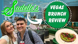 Trying To Find The BEST Vegas Brunch pt 2  SADELLES at Bellagio  Food Drinks amp HONEST Opinions [upl. by Vashtee844]