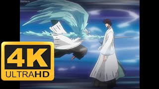 Toshiro Hitsugaya vs Sosuke Aizen English Dub 4K [upl. by Adele]