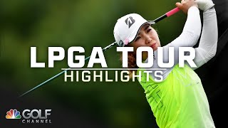 2024 Amundi Evian Championship Round 2  LPGA Tour Highlights  Golf Channel [upl. by Zorine512]