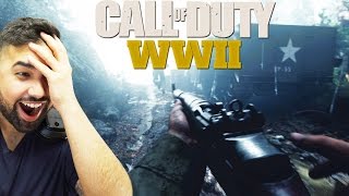 Call of Duty® WWII Reveal Trailer REACTION [upl. by Webster]