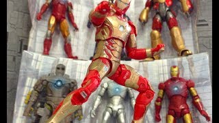 Iron Man Stop Motion  Hall of Armors [upl. by Isaiah]