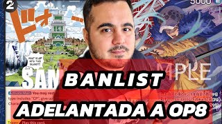 BANLIST ADELANTADA  NUEVOS DECKS META  BANLIST 6 DE SEP [upl. by Anzovin]