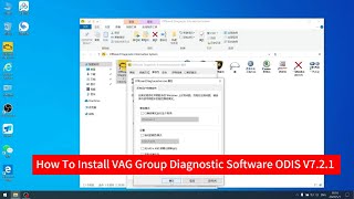 How To download and Install VAG Group ODIS 721 Diagnostic Software [upl. by Hurwitz393]