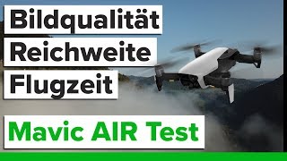 DJI Mavic Air Reichweite Bildqualität Flugzeit  Schweiz  VLOG 129 [upl. by Tfat]