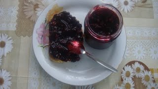 Gem de merisoare cu afine cu putin zaharCranberry jam with blueberries with a little sugar [upl. by Bixler]