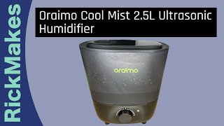 Oraimo Cool Mist 25L Ultrasonic Humidifier [upl. by Elrebmik]