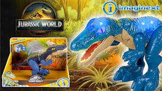 Nuevo Baryonyx Bioluminiscente  Jurassic World Imaginext  Mattel [upl. by Jabez]