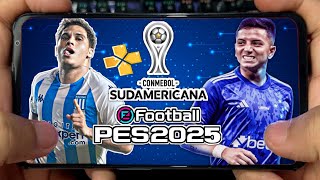 eFOOTBALL PES 2025 Sudamericana Brasileirão Narração BR Novos Kits Para PPSSPP [upl. by Idona]