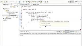 Java Classes Methods calling Methods Tutorial [upl. by Amliw]