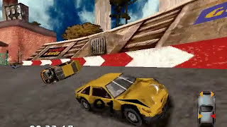 Destruction Derby 2 PC windows  Intro and Arena gameplay [upl. by Nil]