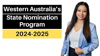 Western Australias State Nomination Program 20242025 [upl. by Ballou]