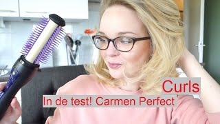 First Time Impression Carmen Perfect Curls Krulborstel  Elisejoannenl [upl. by Myers572]