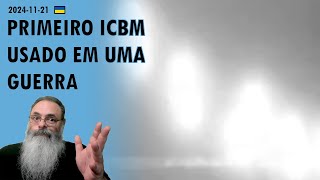 Ucrânia 20241121 RUSSOS usam ICBM pela PRIMEIRA VEZ em uma GUERRA atingindo CIDADE de DNIPRO [upl. by Newo]