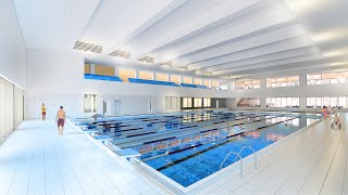 Future taking shape for new Allander Leisure Centre [upl. by Aidnama]