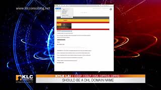 Phishing Email Training01 Video  KLC Consulting Episode004 [upl. by Edita]