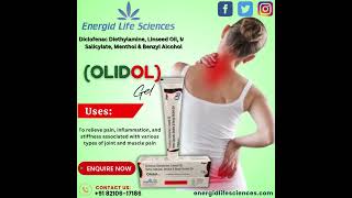 Olidol Gel Diclofenac Diethylamine Linseed Oil Methyl Salicylate Menthol amp Benzyl Alcohol Gel [upl. by Mason]