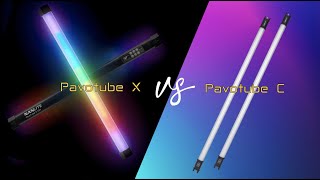 Nanlite PavoTube II X vs PavoTube C LED Tube Lights [upl. by Avis]