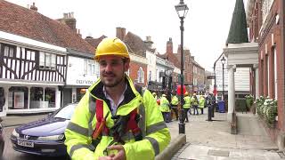 How Faversham Lights Up for Christmas [upl. by Atteras706]