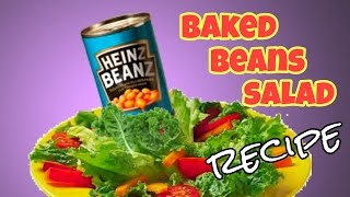 BAKED BEAN SALAD RECIPE  DELICIOUS  SERIOUSLY RUSSELL BRANDS FUTURE VEGAN CHEF [upl. by Rivy]