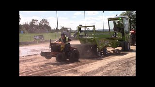 Orangeville fair 2024 Stock altered 1250lb garden tractor pull [upl. by Mei]