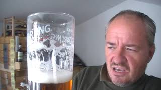 Lager  Review 226 Lidl Festbier Review [upl. by Arratahs]