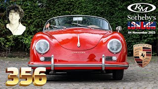 1957 Porsche 356 A 1600 Speedster von Reutter  RM Sothebys London 04112023 ENG SUB [upl. by Ahsenet801]