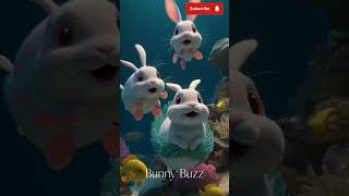 Cute 🐰 rabbit family goes on a trip to the beach shorts cutecuteanimal bunny cutepet rabbit [upl. by Nissie]