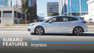 2023 Subaru Impreza Features [upl. by Nedroj994]