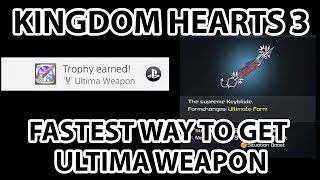 Kingdom Hearts 3 Ultima Weapon  Step by Step Guide [upl. by Fritze]