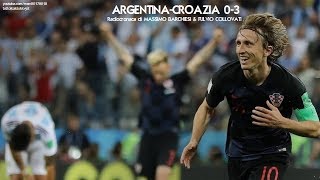 ARGENTINACROAZIA 03  Radiocronaca di Massimo Barchiesi 2162018 MONDIALI 2018 Rai Radio 1 [upl. by Laetitia]