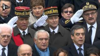 Hommage national la Marseillaise du Choeur de lArmée française [upl. by Waxler]