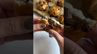 Chocolate Chip Nutella Bread Bombs 🍫 chocolate nutella bread yummy recipe easytomake [upl. by Eetnuahs]