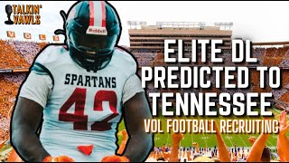 ELITE DLineman to Tennessee  Vol Football Recruiting [upl. by Hellman]