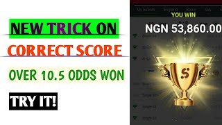 Sportybet Instant Virtual Correct Score Trick  Win Over 105 Odds✅💸 [upl. by Noell389]