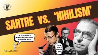 The Clash of Ideas Sartre vs Nihilism [upl. by Noeruat298]