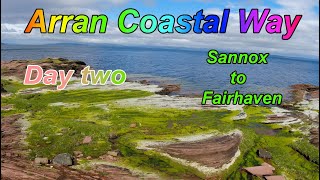 Hiking and wild camping the Arran Coastal Way Sannox to Fairhaven Day 2 [upl. by Voltz881]