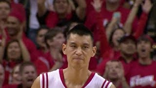 Jeremy Lin 14 pts vs Portland Trail Blazers Playoffs R1G1 20140420 [upl. by Nuhs874]