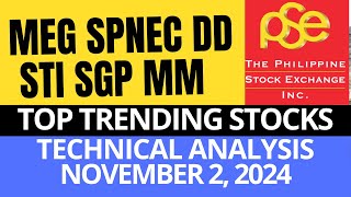 MEG  SPNEC  DD  STI  SGP  MM  PSE TECHNICAL ANALYSIS [upl. by Cott]